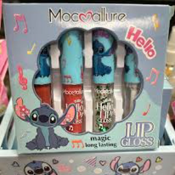 LILO & STITCH Magic long‎ lasting LIP GLOSS 1 box of 4 - Picture 4 of 4
